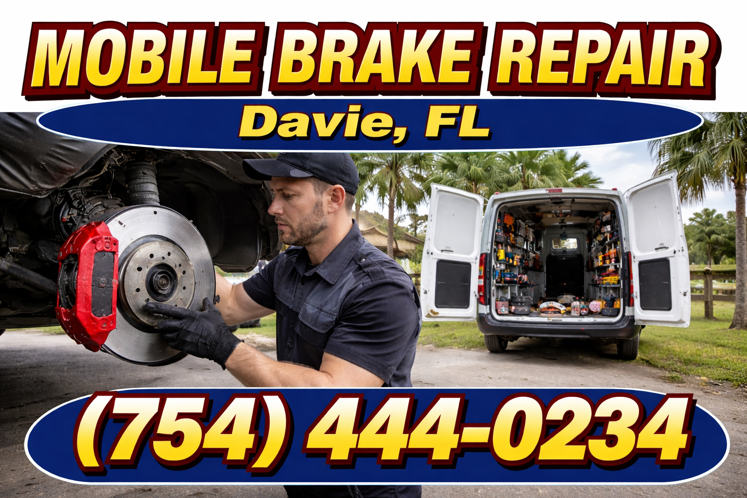Mobile Brake Repair in Davie