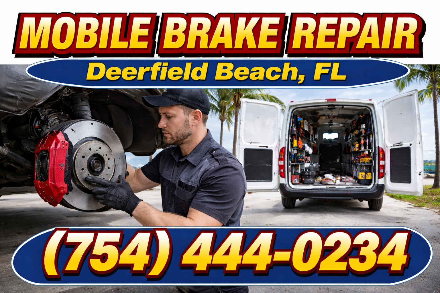 Mobile Brake Repair in Deerfield Beach