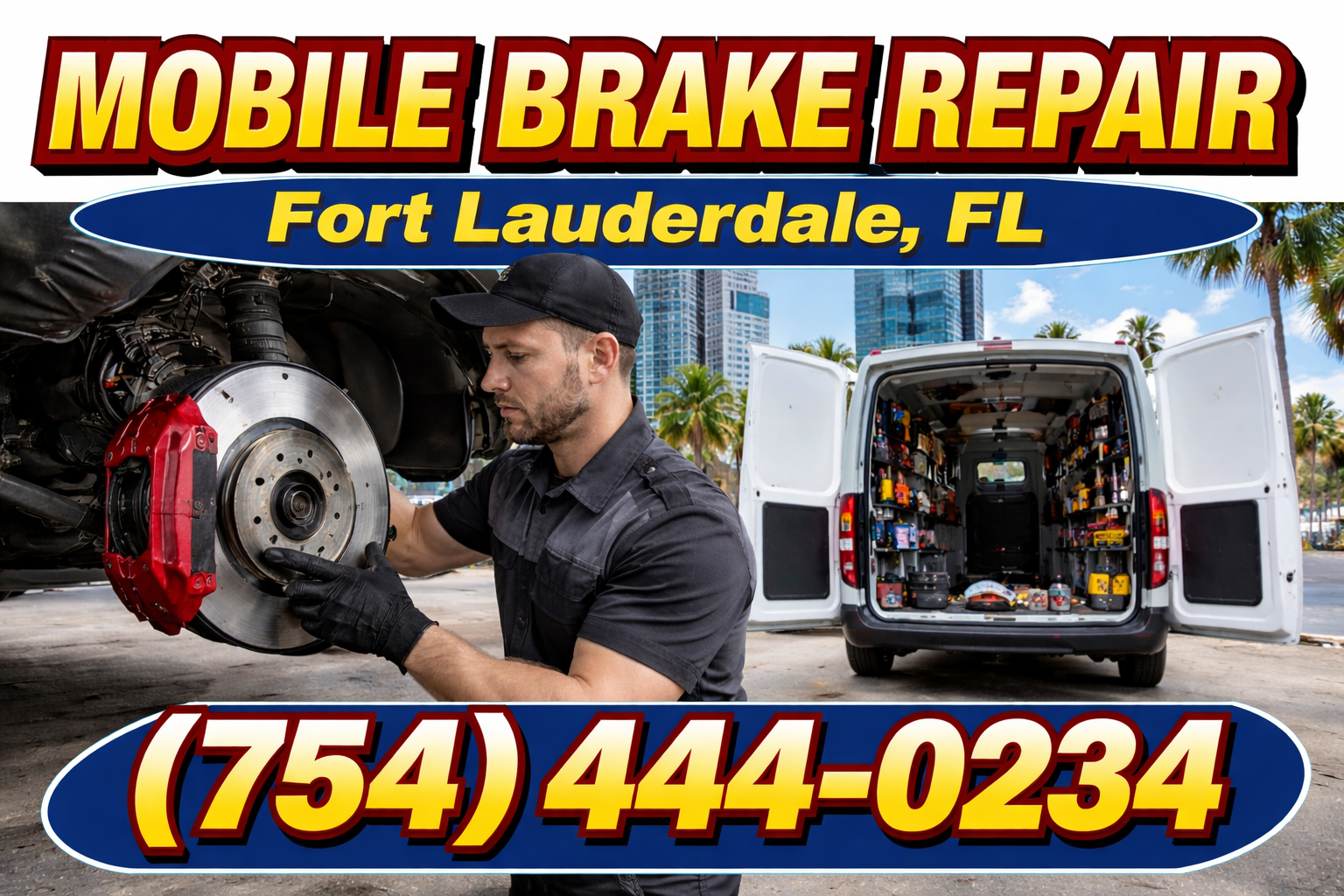 Mobile Brake Repair in Fort Lauderdale