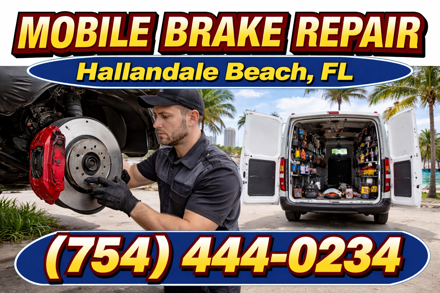 Mobile Brake Repair in Hallandale Beach