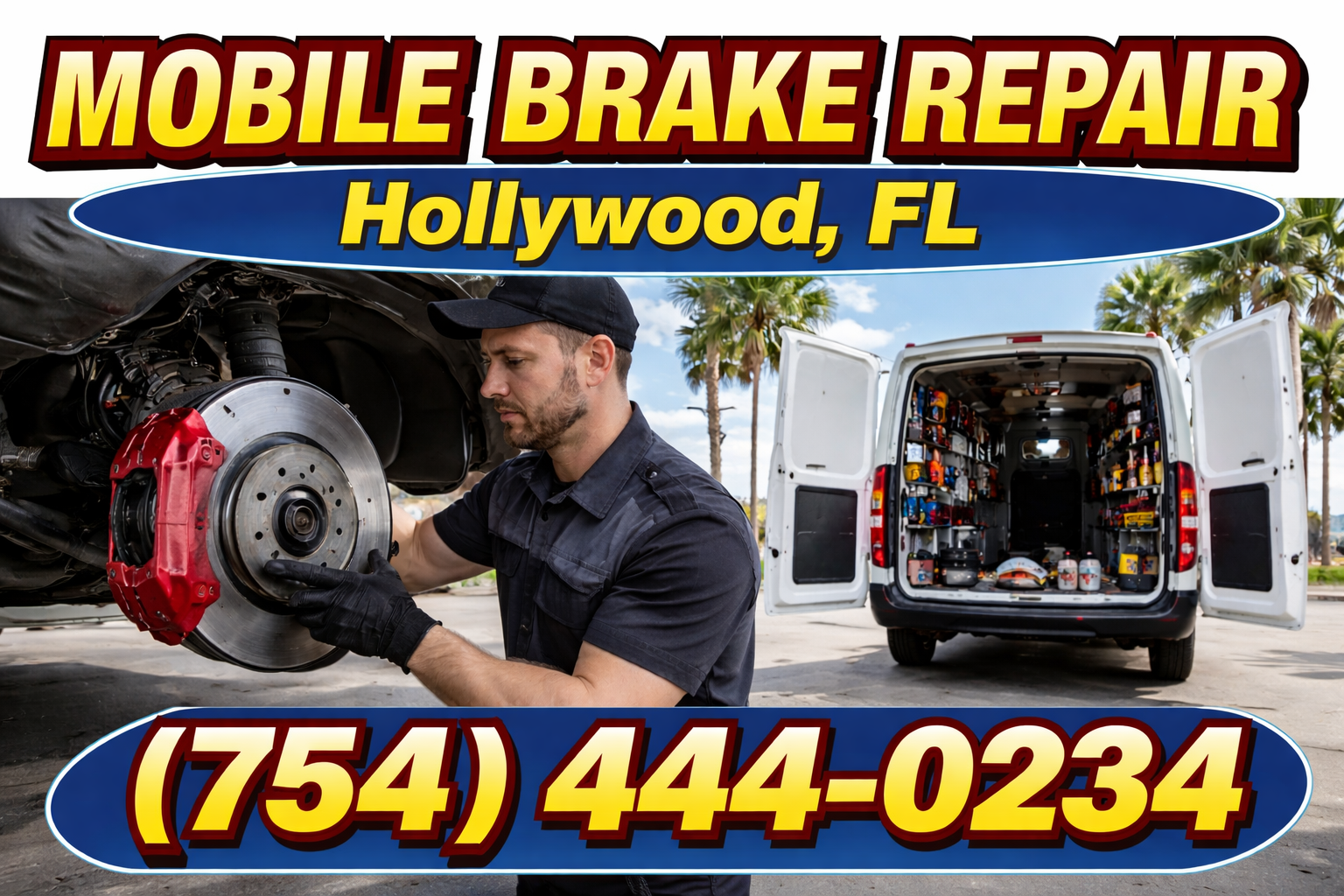 Mobile Brake Repair in Hollywood