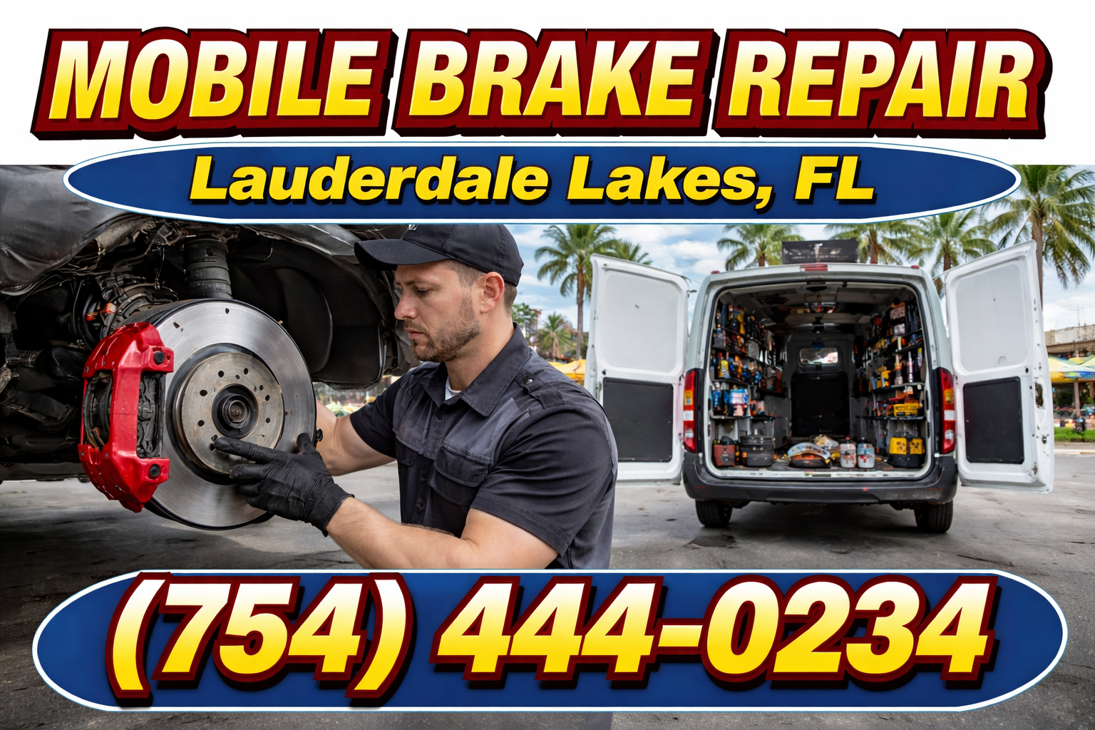 Mobile Brake Repair in Lauderdale Lakes
