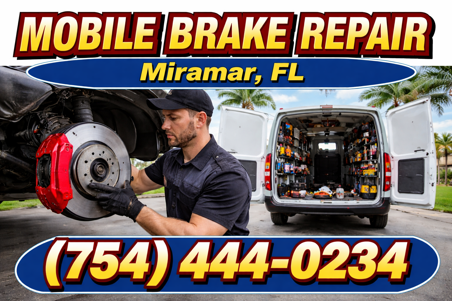 Mobile Brake Repair in Miramar