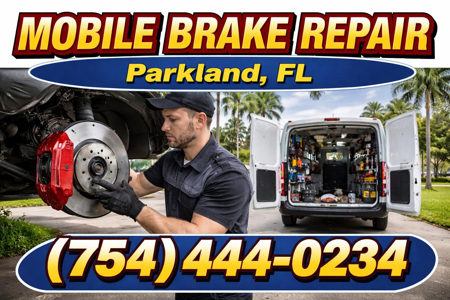 Mobile Brake Repair in Parkland