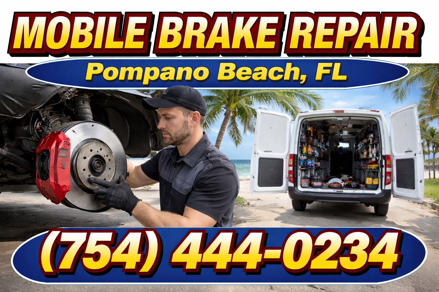 Mobile Brake Repair in Pompano Beach