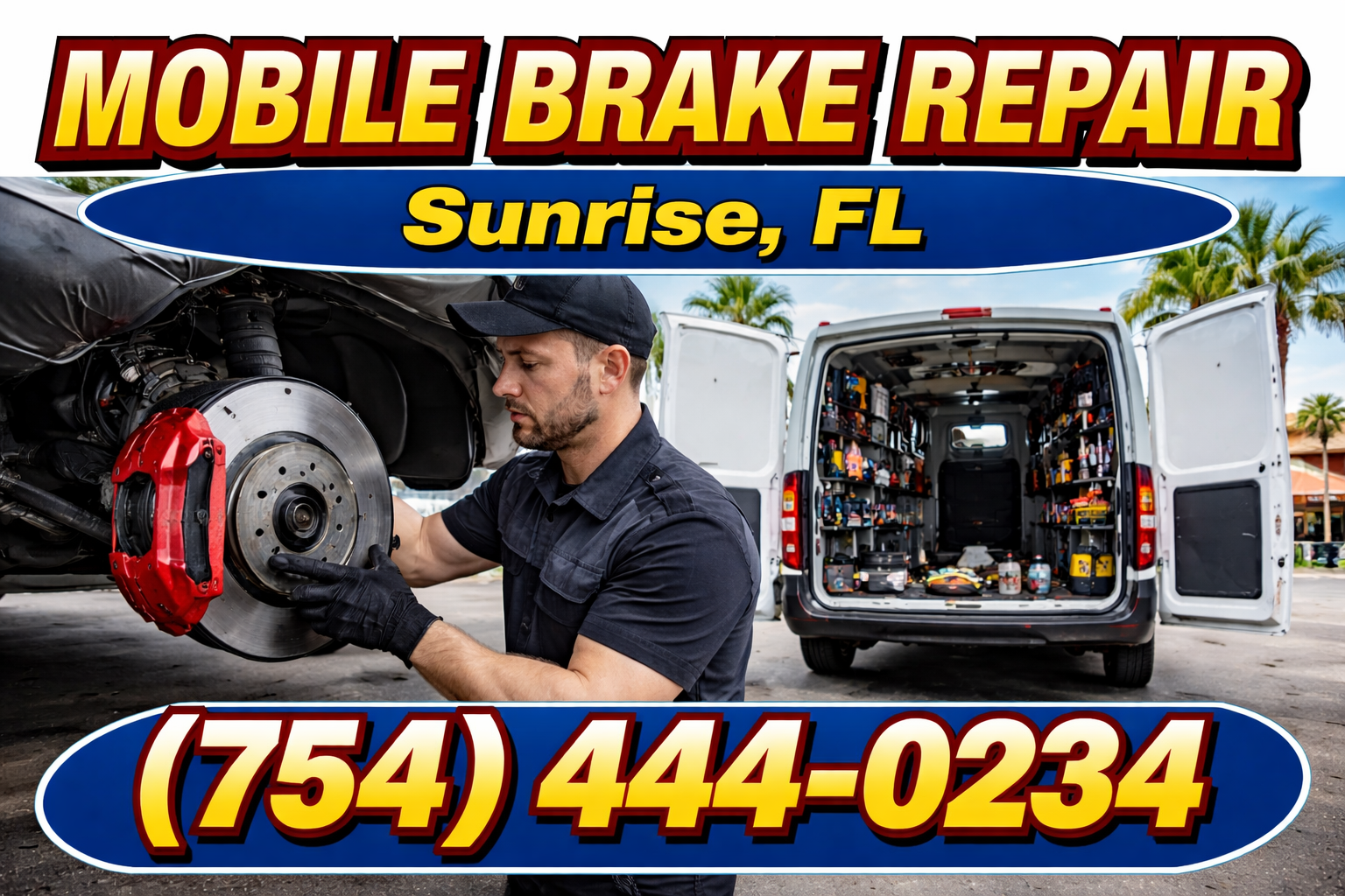 Mobile Brake Repair in Sunrise