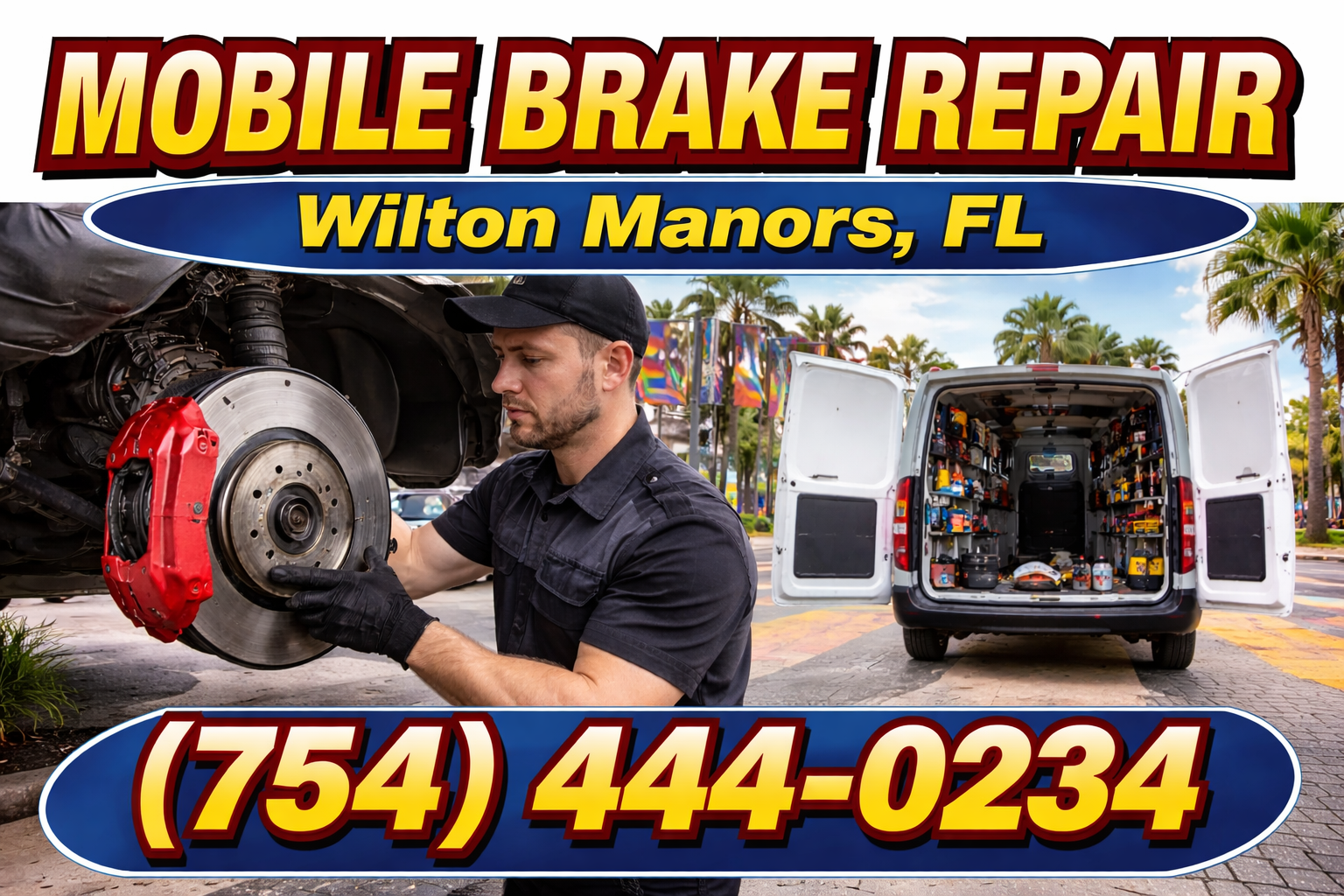 Mobile Brake Repair in Wilton Manors