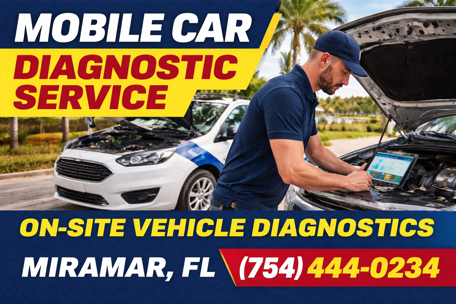 Mobile Car Diagnostic Service in Miramar – Accurate On-Site Vehicle Diagnostics, We Come to You