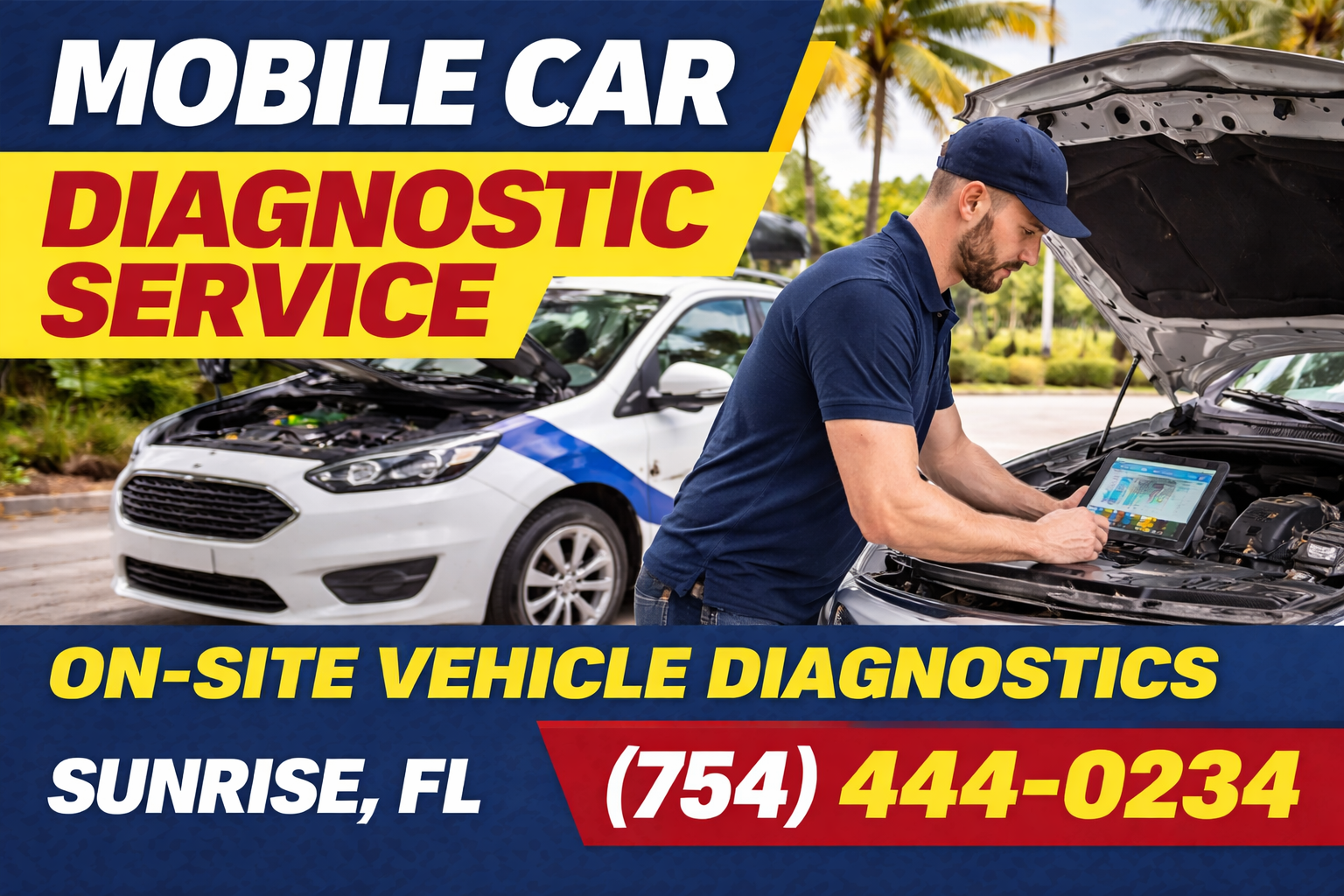 Mobile Car Diagnostic Service in Sunrise: On-Site Vehicle Diagnostics That Come to You