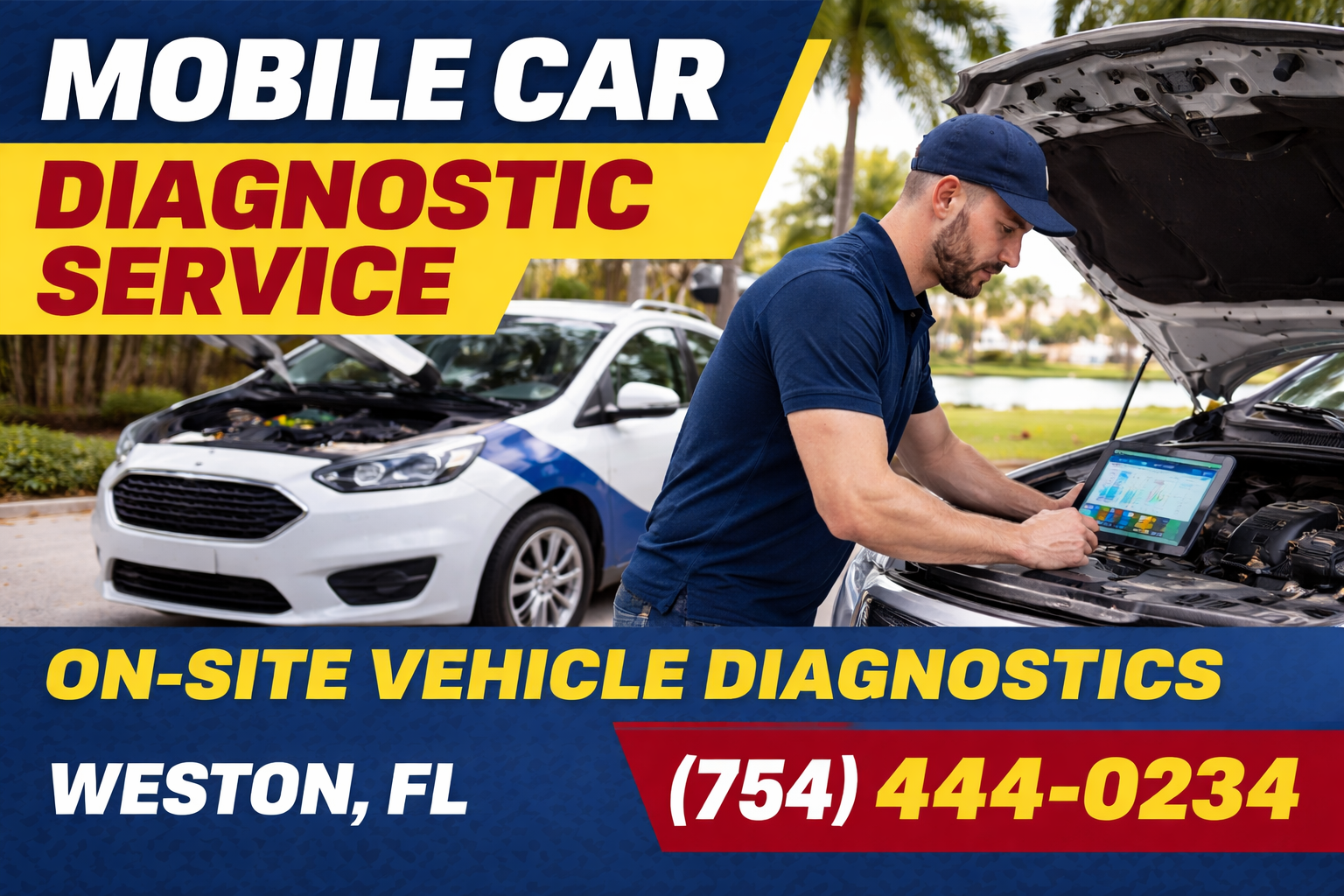 Mobile Car Diagnostic Service in Weston: On-Site Fixes Without the Tow