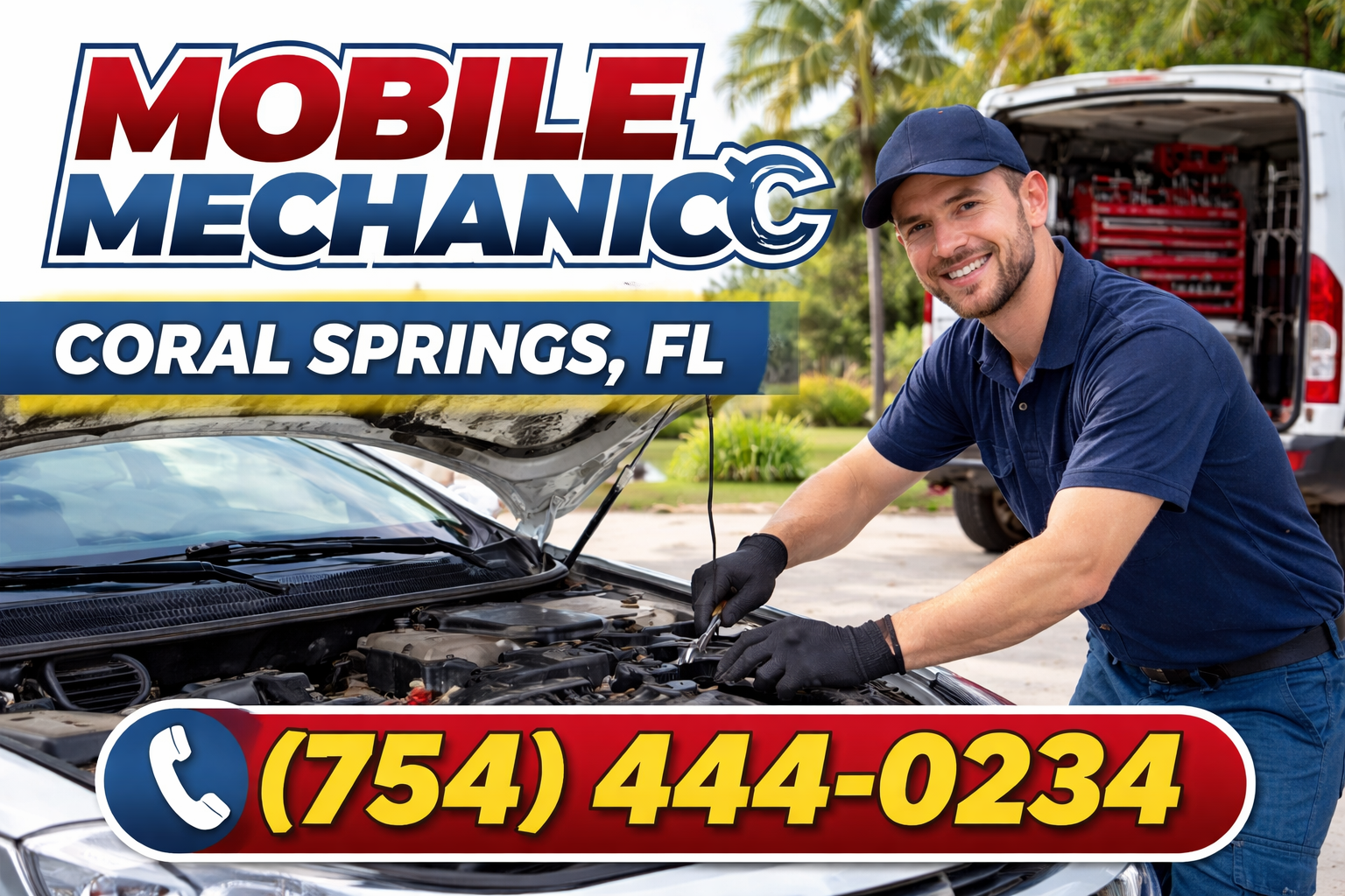 Mobile Mechanic in Coral Springs: Repairs Right Where You Are