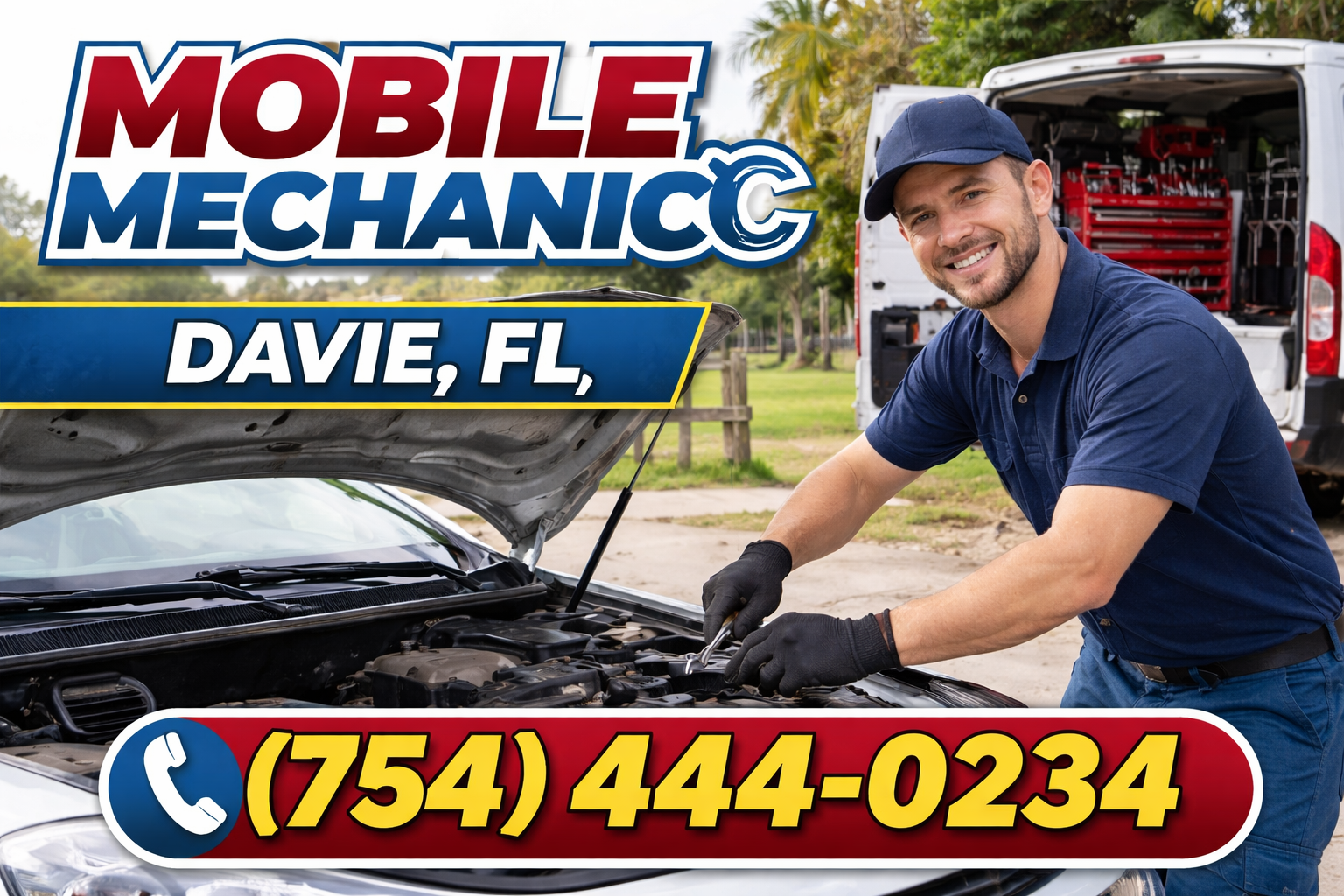 Mobile Mechanic in Davie: We Come Right to Your Location
