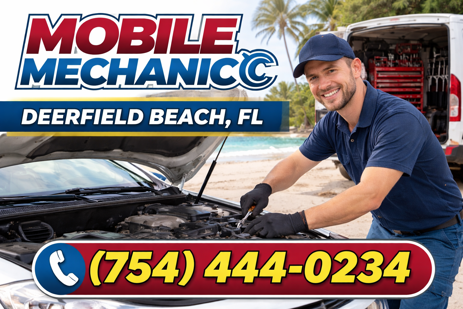 Mobile Mechanic in Deerfield Beach: We Come Right to Your Location
