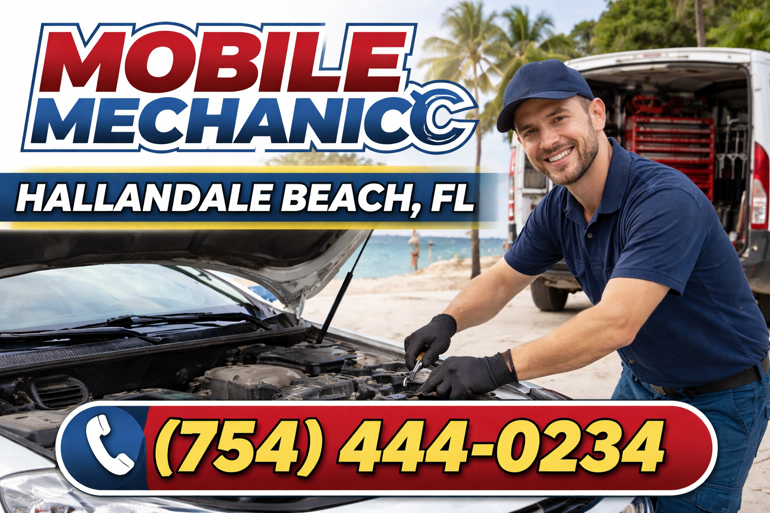 Mobile Mechanic in Hallandale Beach – Repairs Right Where You Are