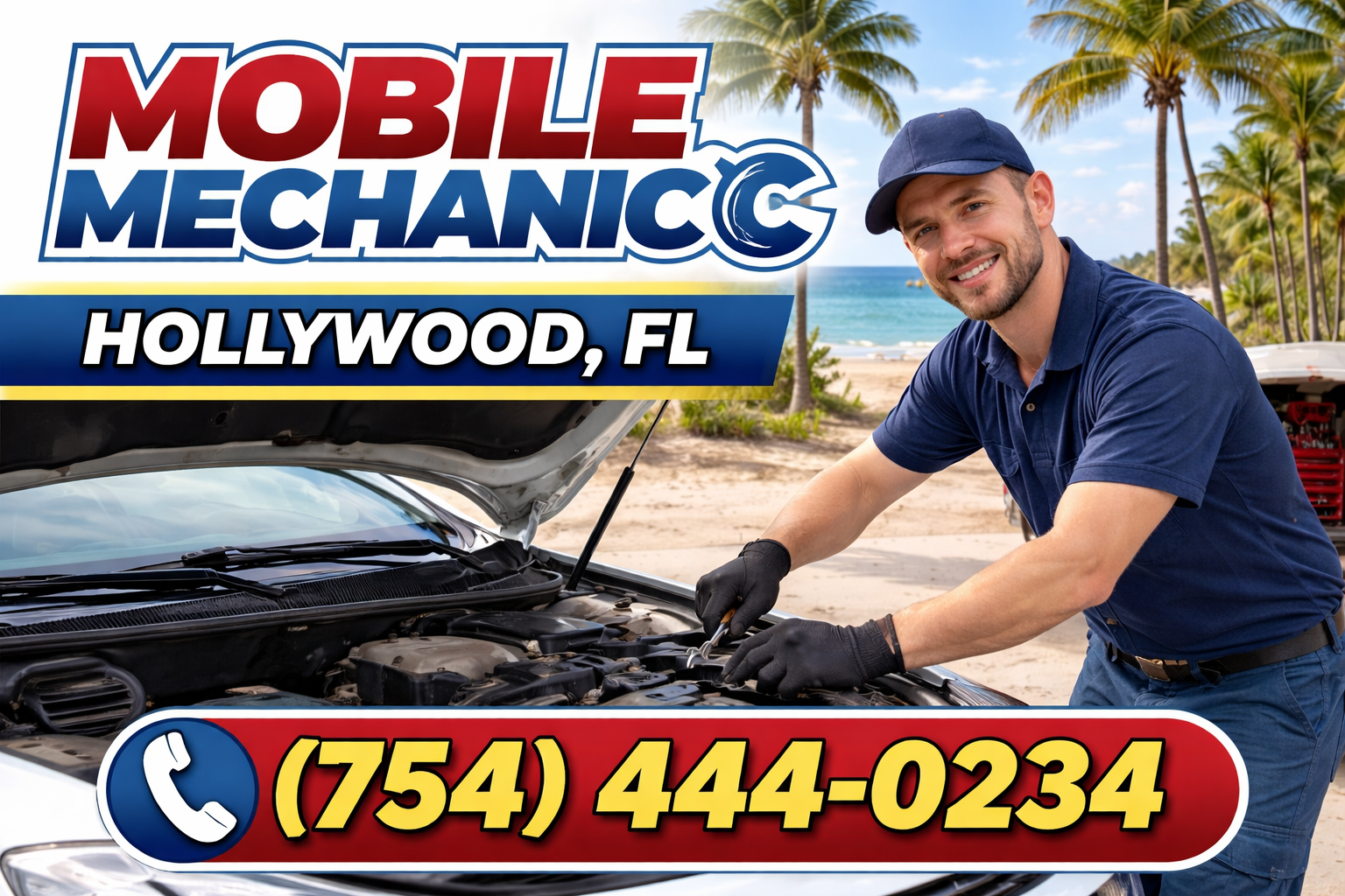 Mobile Mechanic in Hollywood: We Come Right to Your Location