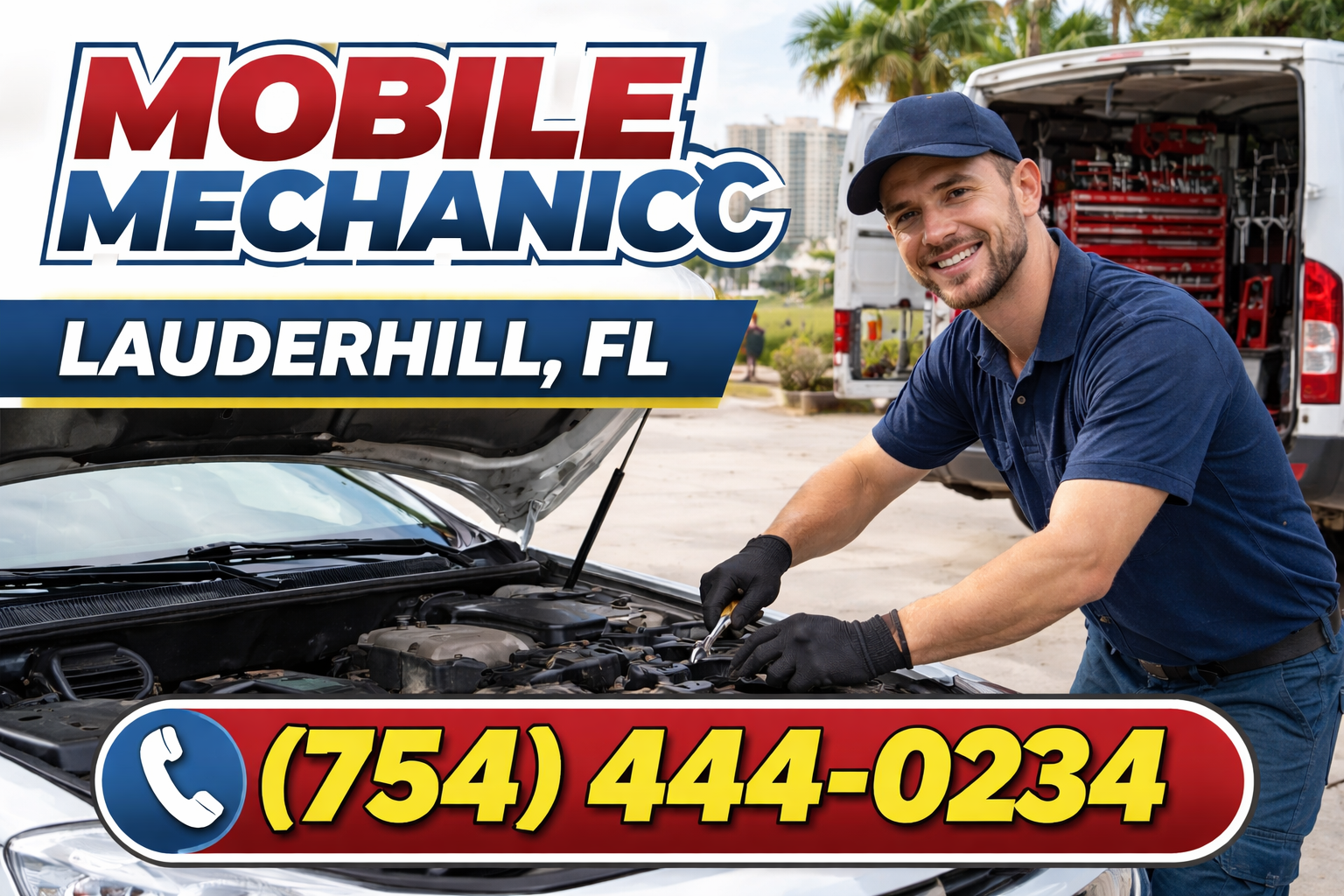 Mobile Mechanic in Lauderhill: We Come Right to You—24/7