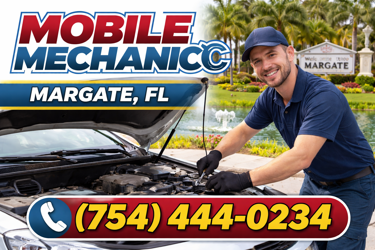 Mobile Mechanic in Margate: We Come Right to Your Location