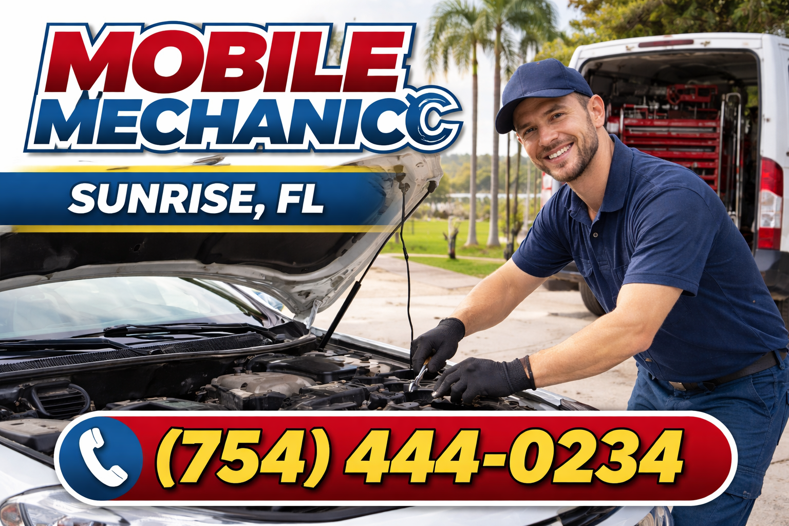 Mobile Mechanic in Sunrise: We Come Right to Your Location