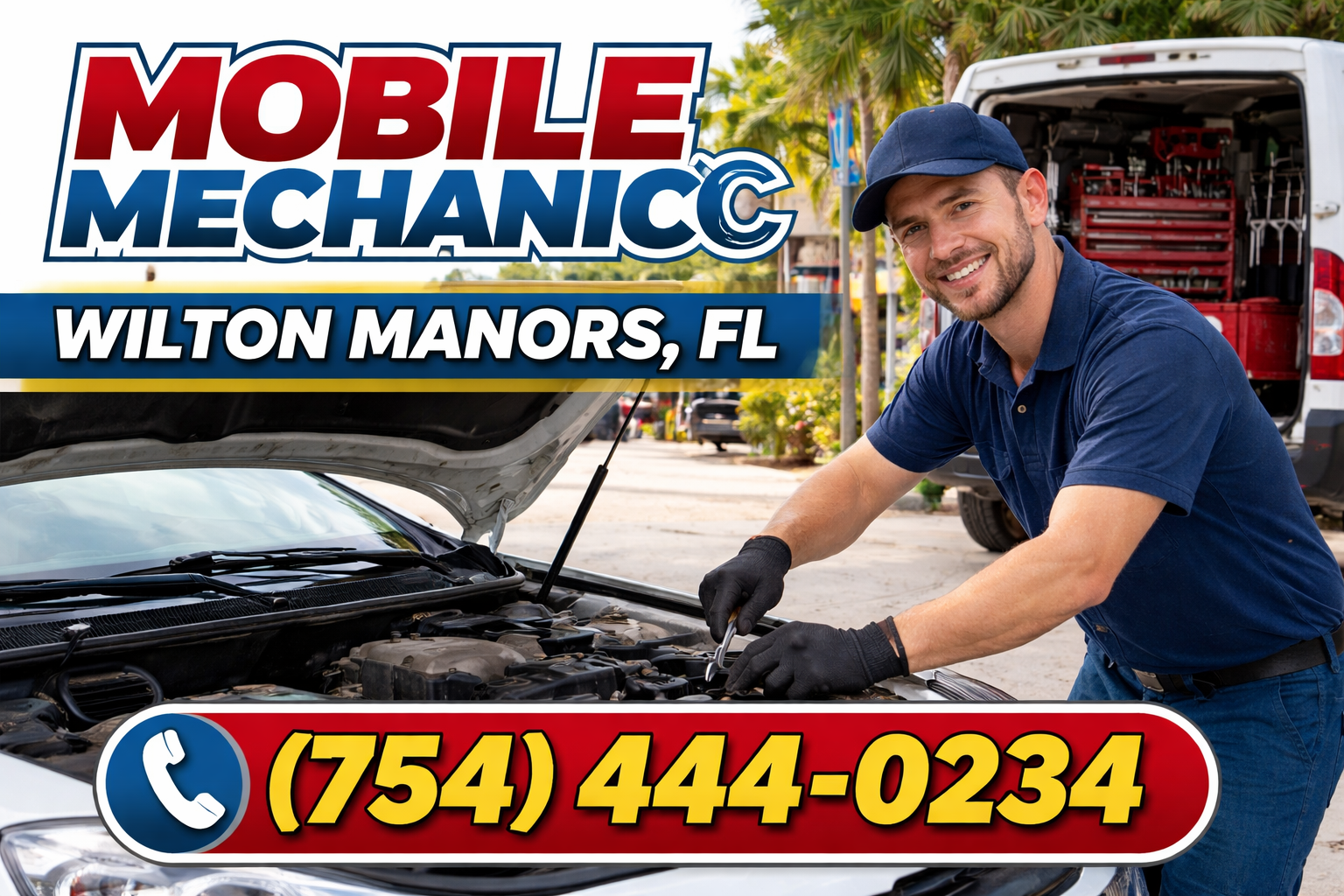 Mobile Mechanic in Wilton Manors: We Fix Your Car Right Where It Stands