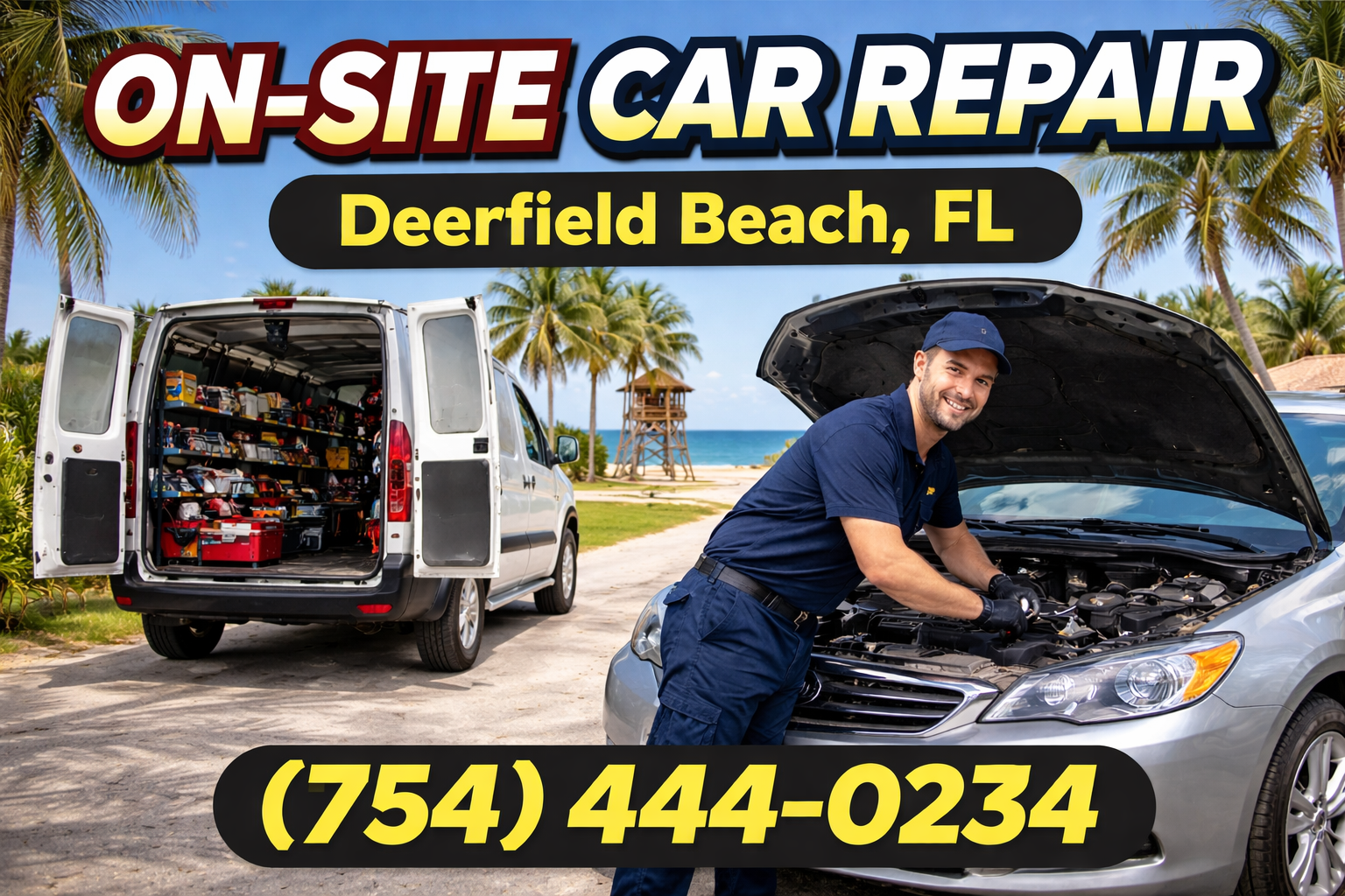 On-Site Car Repair in Deerfield Beach: We Come Right to You