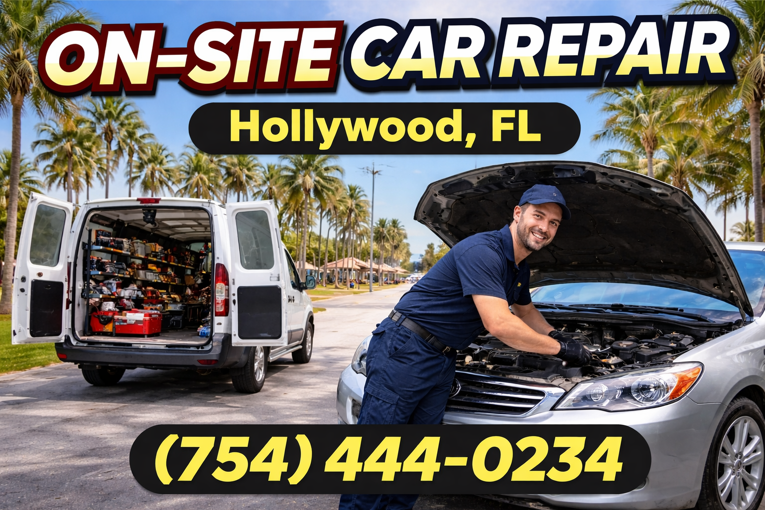 On-Site Car Repair in Hollywood: Mobile Mechanics Come Straight to You