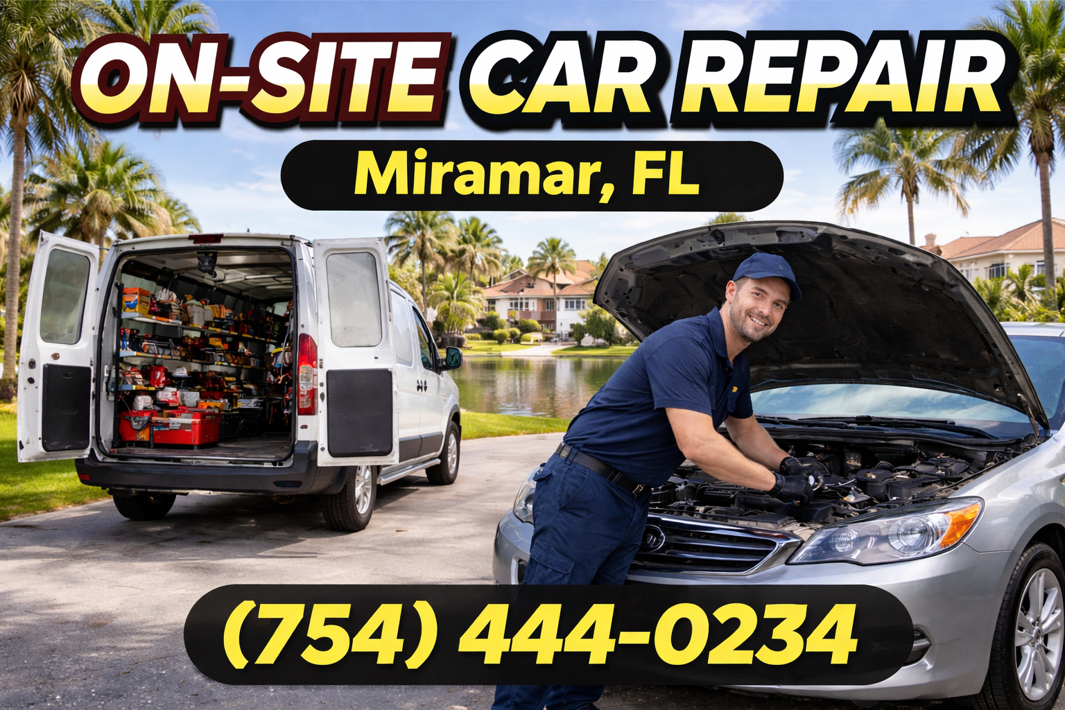 On-Site Car Repair in Miramar: We Come Straight to Your Location