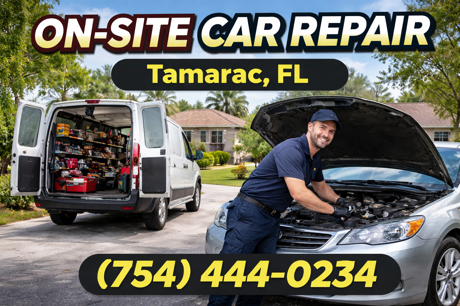 On-Site Car Repair in Tamarac: We Come Right to Your Location
