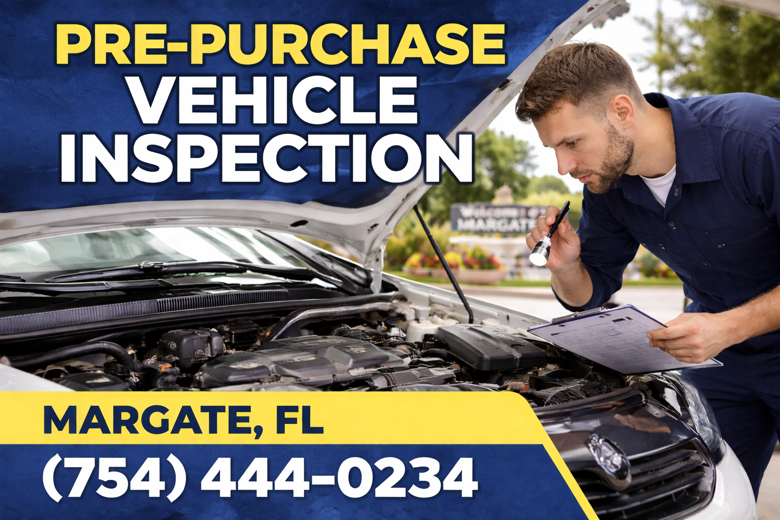Pre-Purchase Vehicle Inspection in Margate: Spot Hidden Issues Before You Buy
