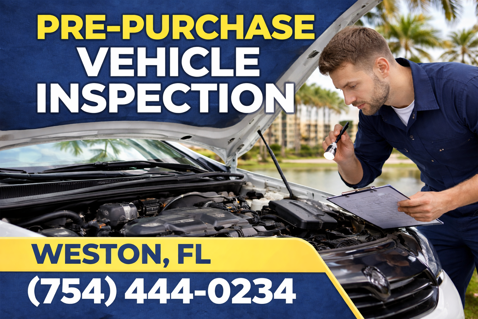Pre-Purchase Vehicle Inspection in Weston: Uncover Hidden Issues Before You Buy